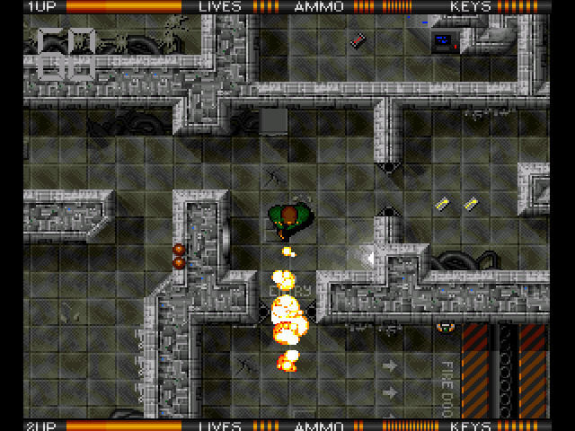 Alien Breed Amiga game screenshot