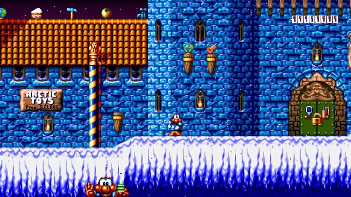 James Pond 2 game screenshot