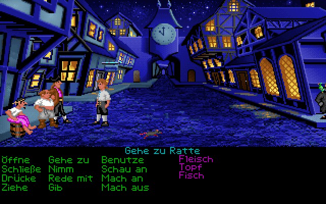 Monkey Island game background