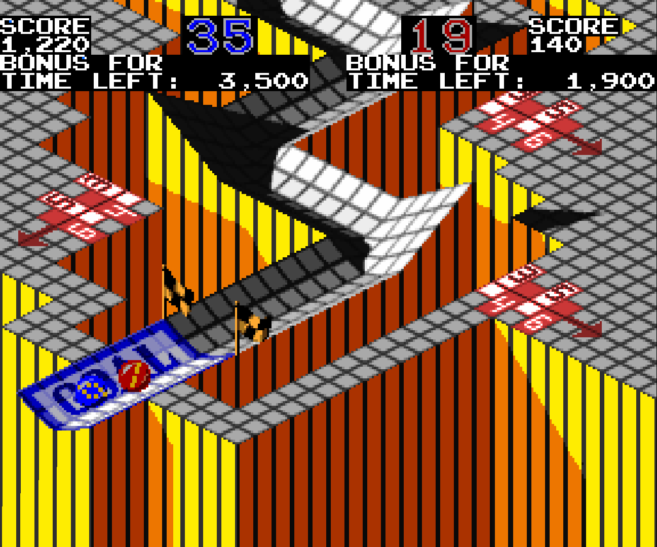 Marble Madness game screenshot